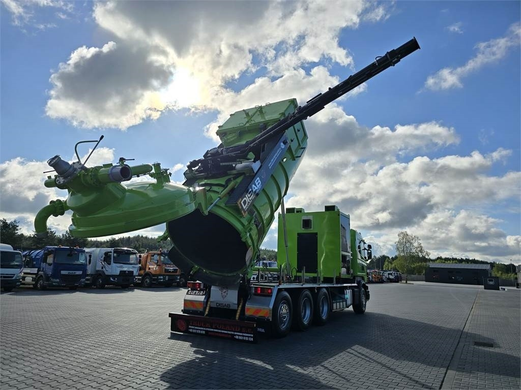 Scania Disab Centurion P210/9 Suction-blowing vacuum load - Excavadora: foto 1 Scania Disab Centurion P210/9 Suction-blowing vacuum load - Excavadora: foto 1