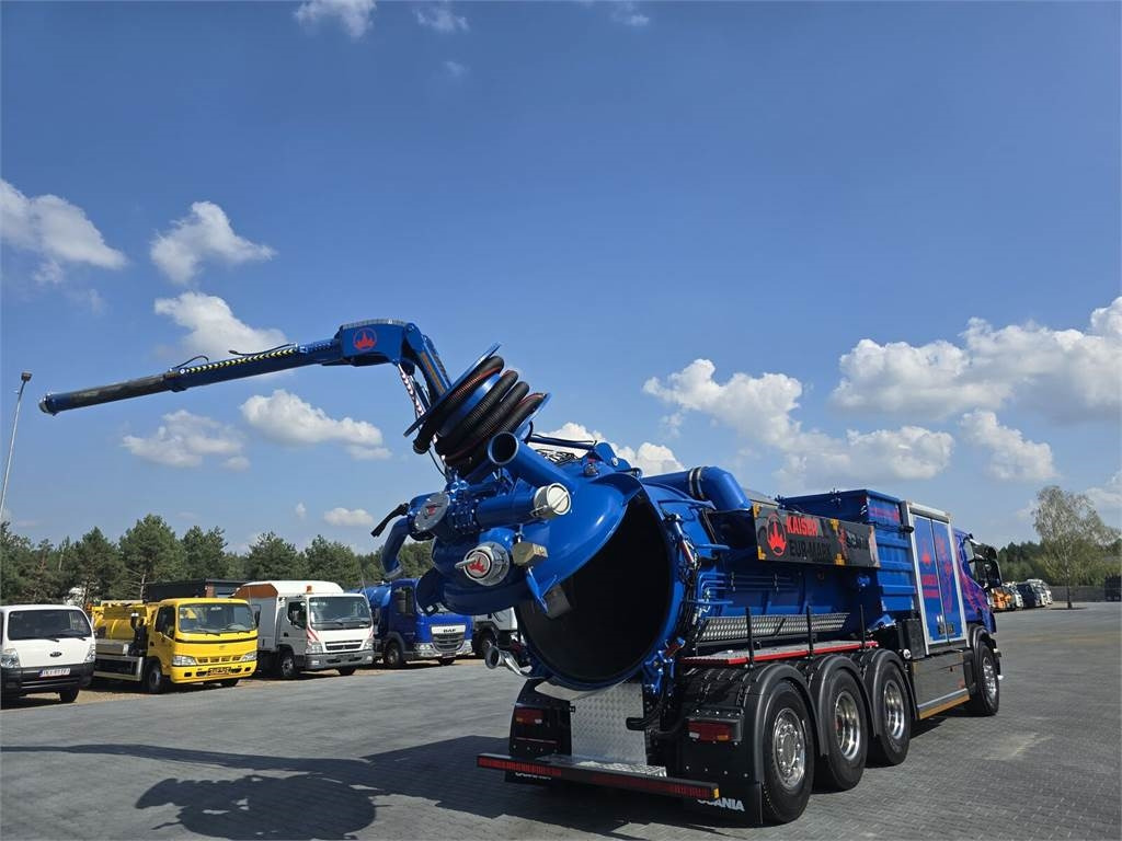Limpieza de alcantarillado Scania KAISER EUR-MARK PL 8 Vacuum suction-blowing loader: foto 32 Limpieza de alcantarillado Scania KAISER EUR-MARK PL 8 Vacuum suction-blowing loader: foto 32