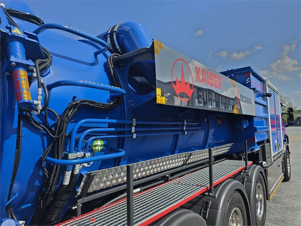 Limpieza de alcantarillado Scania KAISER EUR-MARK PL 8 Vacuum suction-blowing loader: foto 21 Limpieza de alcantarillado Scania KAISER EUR-MARK PL 8 Vacuum suction-blowing loader: foto 21