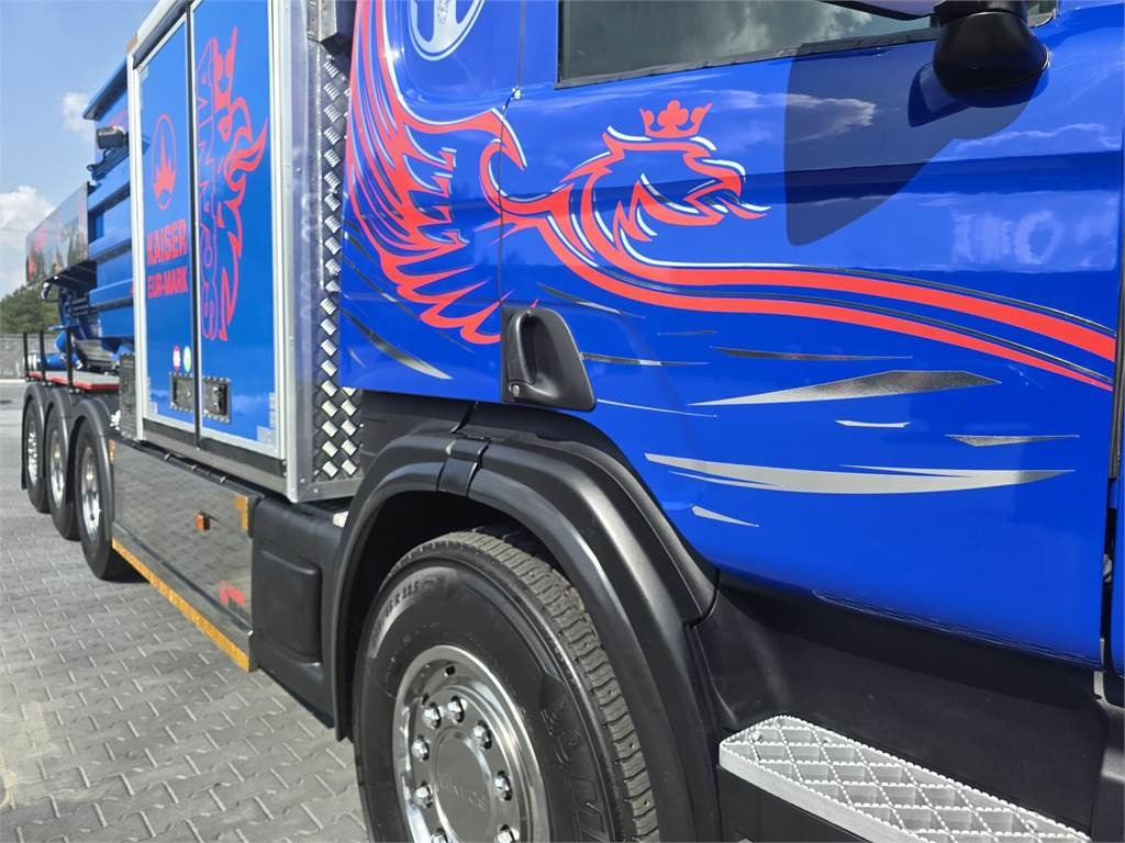 Limpieza de alcantarillado Scania KAISER EUR-MARK PL 8 Vacuum suction-blowing loader: foto 8 Limpieza de alcantarillado Scania KAISER EUR-MARK PL 8 Vacuum suction-blowing loader: foto 8