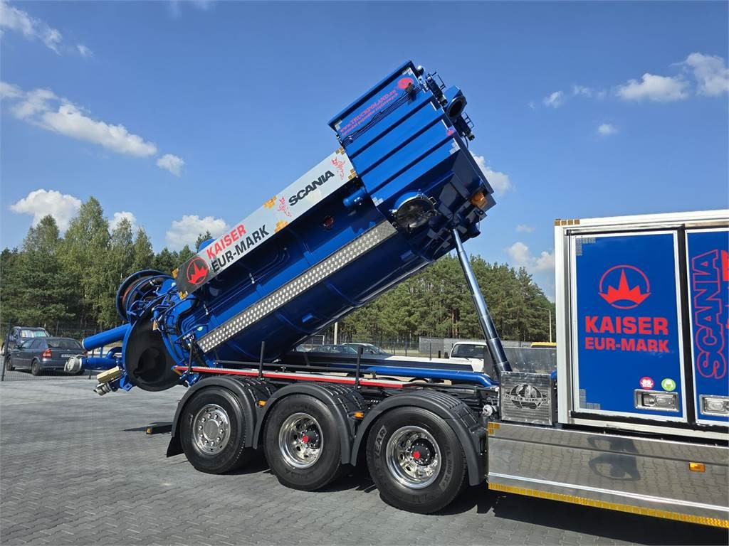 Limpieza de alcantarillado Scania KAISER EUR-MARK PL 8 Vacuum suction-blowing loader: foto 37 Limpieza de alcantarillado Scania KAISER EUR-MARK PL 8 Vacuum suction-blowing loader: foto 37