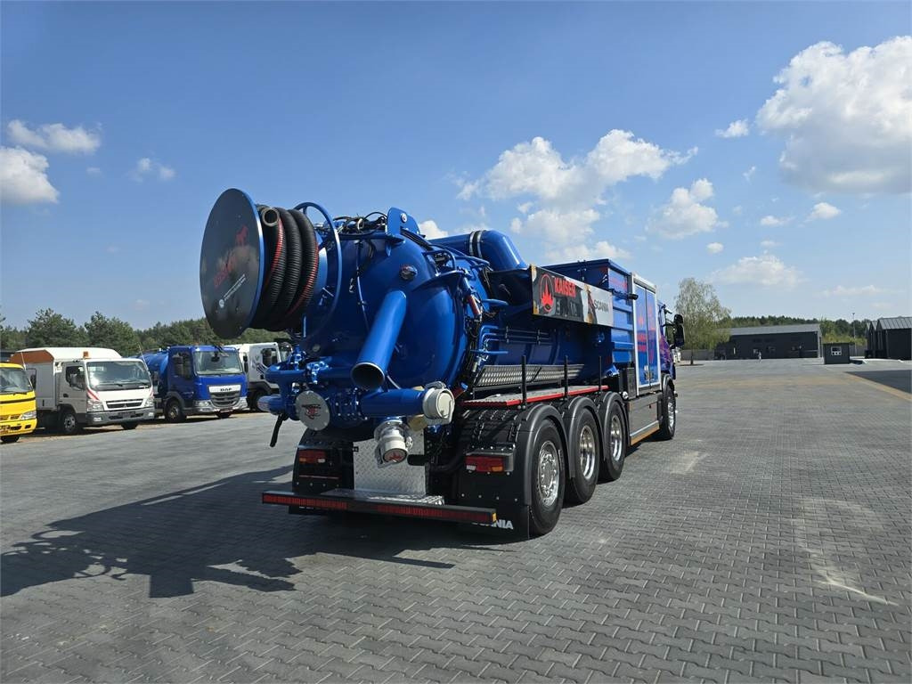 Limpieza de alcantarillado Scania KAISER EUR-MARK PL 8 Vacuum suction-blowing loader: foto 6 Limpieza de alcantarillado Scania KAISER EUR-MARK PL 8 Vacuum suction-blowing loader: foto 6