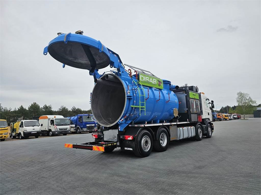 Vehículo municipal Scania Disab Centurion P210/8 Vacuum suction loader: foto 20