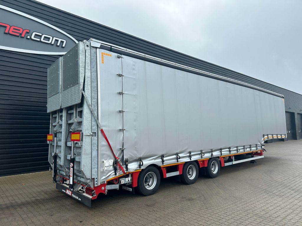 Faymonville Maxtrailer MAX 100 tieflader / Planenaufbau - Semirremolque góndola rebajadas: foto 2 Faymonville Maxtrailer MAX 100 tieflader / Planenaufbau - Semirremolque góndola rebajadas: foto 2