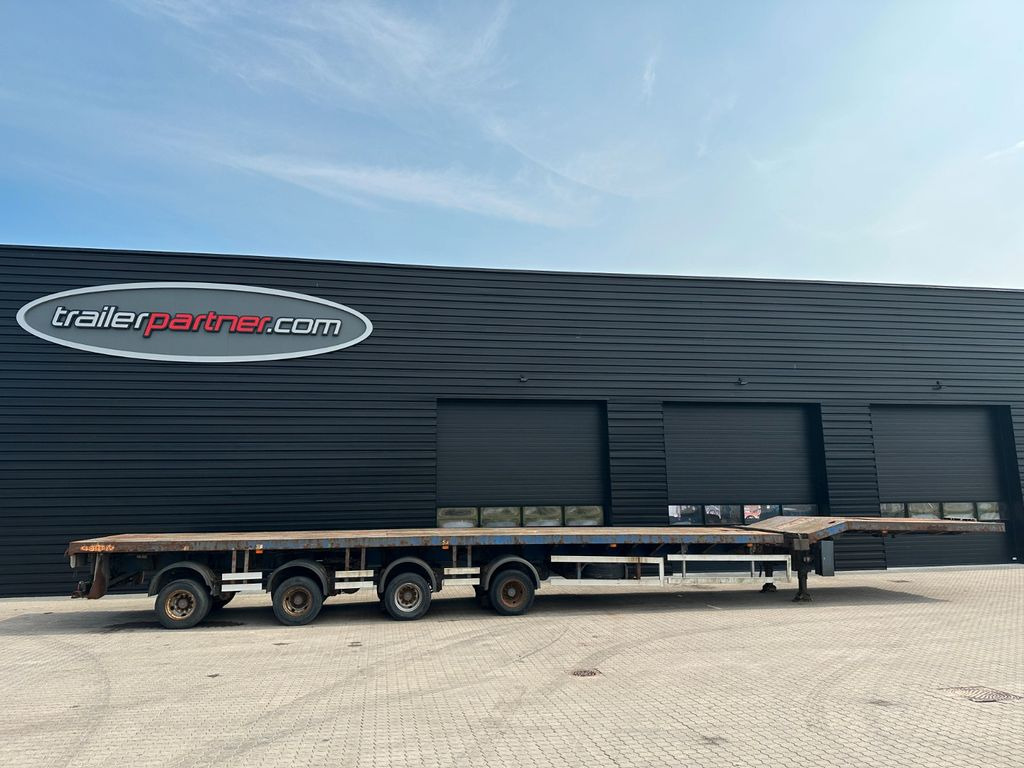 Nooteboom 4 achs tele / 3 x ausziehbar / 48.000 mm - Semirremolque plataforma/ Caja abierta: foto 3 Nooteboom 4 achs tele / 3 x ausziehbar / 48.000 mm - Semirremolque plataforma/ Caja abierta: foto 3