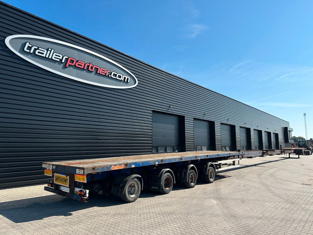 Nooteboom 4 achs tele / 3 x ausziehbar / 48.000 mm - Semirremolque plataforma/ Caja abierta: foto 1 Nooteboom 4 achs tele / 3 x ausziehbar / 48.000 mm - Semirremolque plataforma/ Caja abierta: foto 1