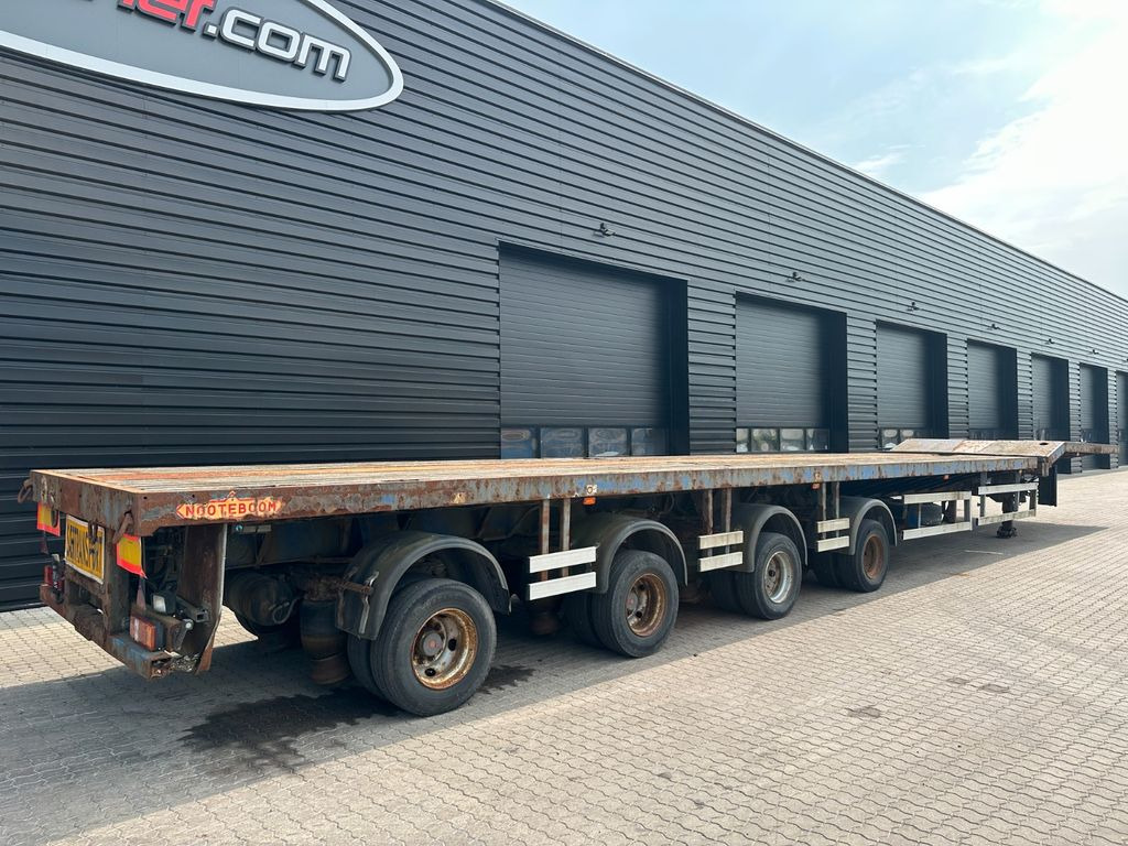 Nooteboom 4 achs tele / 3 x ausziehbar / 48.000 mm - Semirremolque plataforma/ Caja abierta: foto 4 Nooteboom 4 achs tele / 3 x ausziehbar / 48.000 mm - Semirremolque plataforma/ Caja abierta: foto 4