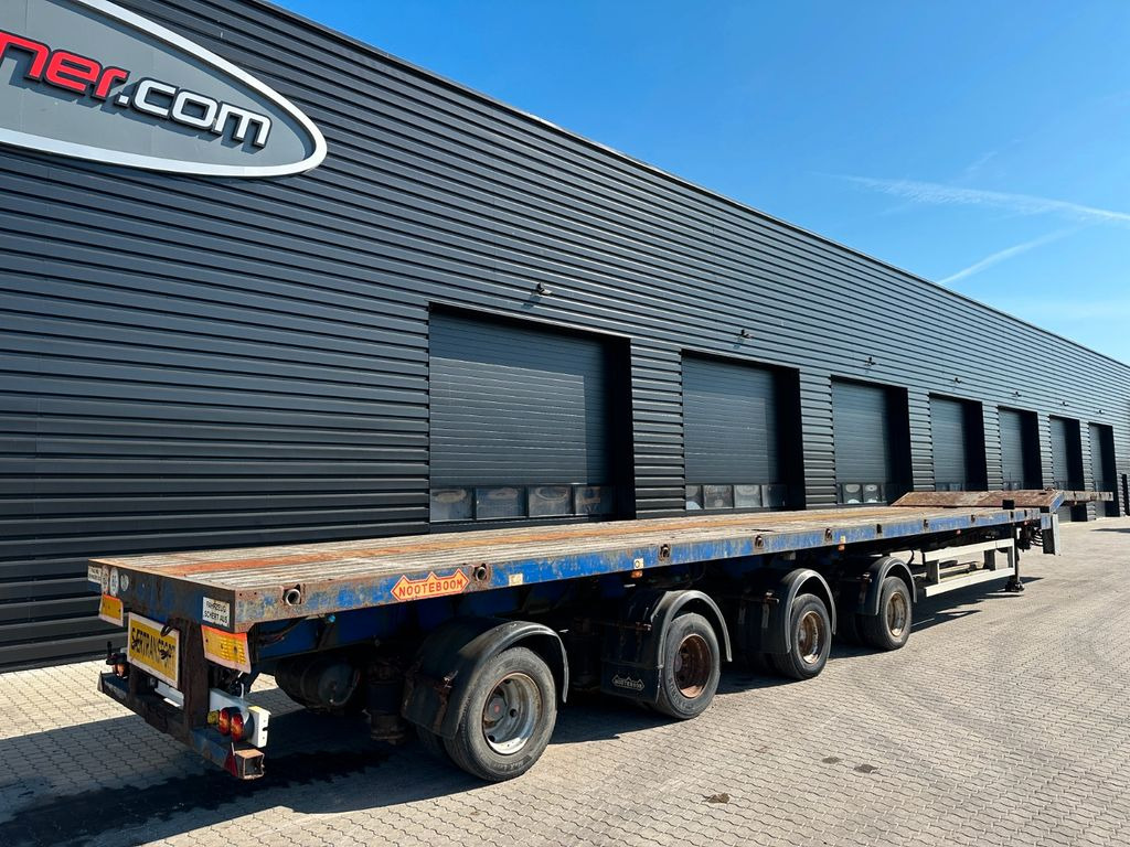 Nooteboom 4 achs tele / 3 x ausziehbar / 48.000 mm - Semirremolque plataforma/ Caja abierta: foto 3 Nooteboom 4 achs tele / 3 x ausziehbar / 48.000 mm - Semirremolque plataforma/ Caja abierta: foto 3