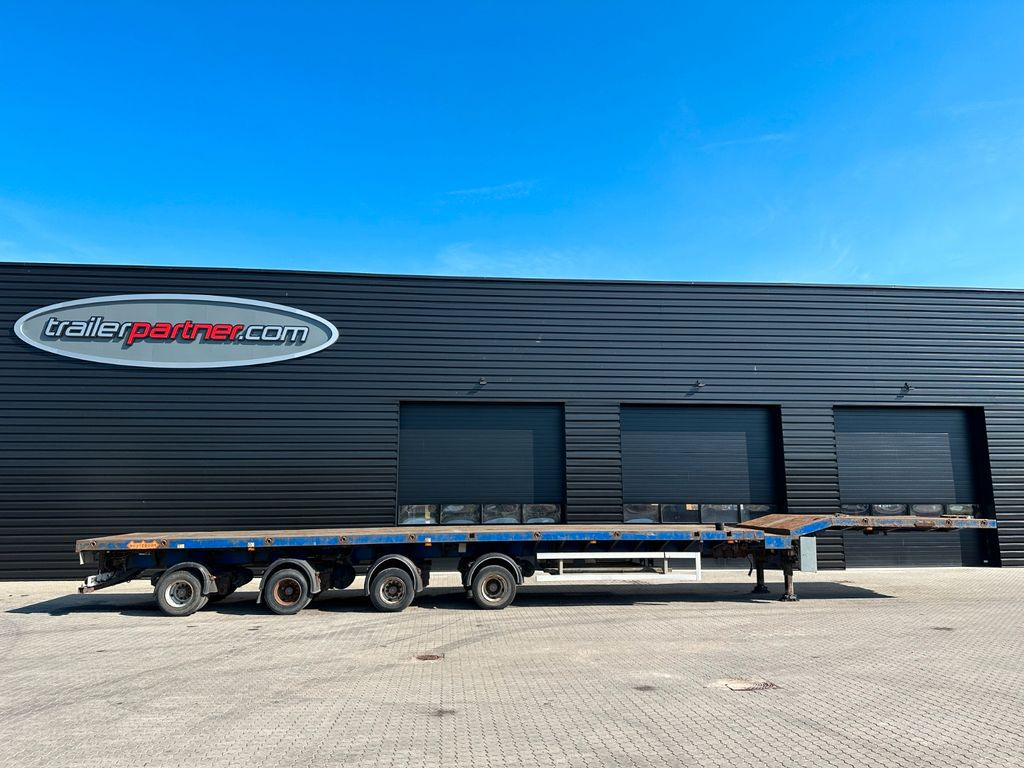 Nooteboom 4 achs tele / 3 x ausziehbar / 48.000 mm - Semirremolque plataforma/ Caja abierta: foto 2 Nooteboom 4 achs tele / 3 x ausziehbar / 48.000 mm - Semirremolque plataforma/ Caja abierta: foto 2
