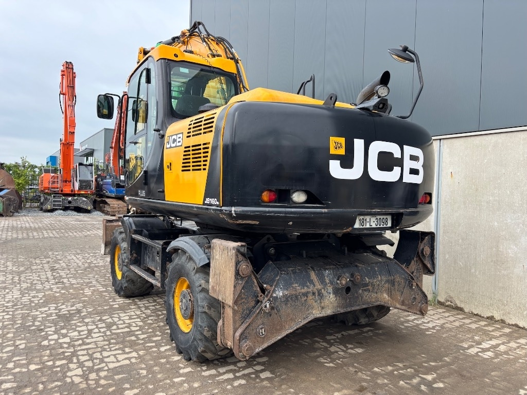 JCB JS 160 W - JS160W - JS 175 W - JS 145 W - Excavadora de ruedas: foto 4 JCB JS 160 W - JS160W - JS 175 W - JS 145 W - Excavadora de ruedas: foto 4