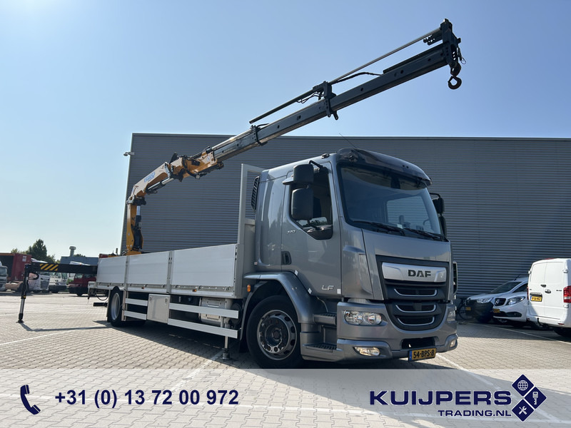 DAF LF 320 FA / Effer 175.2/c3s Crane / 363 dkm / Plateau / NL Truck - Camión grúa: foto 1 DAF LF 320 FA / Effer 175.2/c3s Crane / 363 dkm / Plateau / NL Truck - Camión grúa: foto 1