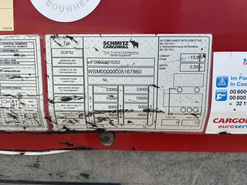 Schmitz Cargobull SCB S2 / Box Trailer / Disk Brakes / APK TUV 01-26 - Semirremolque caja cerrada: foto 5 Schmitz Cargobull SCB S2 / Box Trailer / Disk Brakes / APK TUV 01-26 - Semirremolque caja cerrada: foto 5