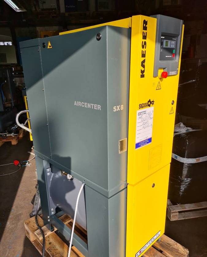 Kompresor śrubowy KAESER Aircenter SX8 5,5 kw - Compresor de aire: foto 5 Kompresor śrubowy KAESER Aircenter SX8 5,5 kw - Compresor de aire: foto 5