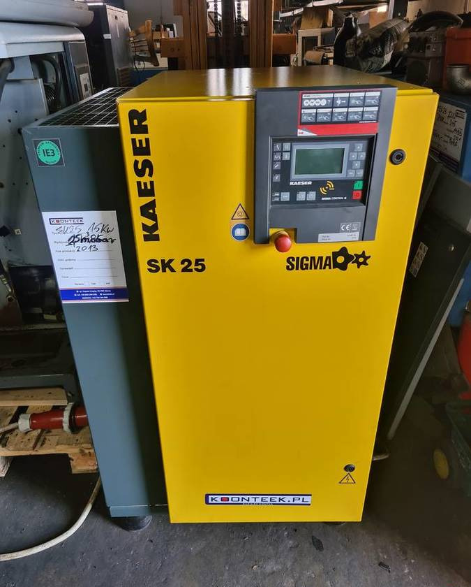 Kompresor śrubowy KAESER SK 25 15 kw - Compresor de aire: foto 2 Kompresor śrubowy KAESER SK 25 15 kw - Compresor de aire: foto 2
