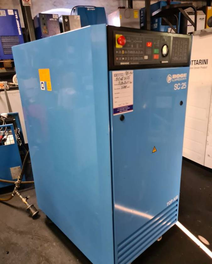 Sprężarka tłokowa BOGE SC 25, 18,5 kw - Compresor de aire: foto 3 Sprężarka tłokowa BOGE SC 25, 18,5 kw - Compresor de aire: foto 3