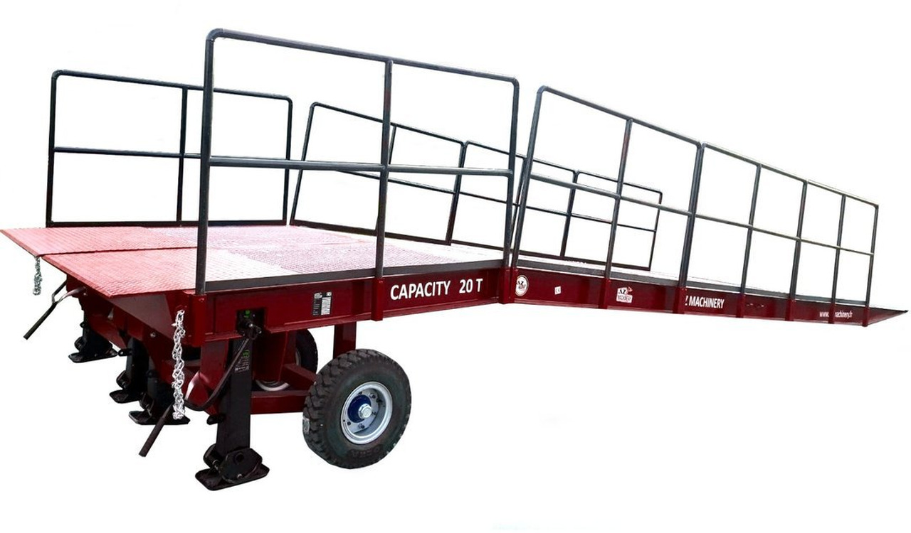 Large Mobile dock ramp, uncouplable AZ RAMP - KING VERSION, BIG FOOT LLO 20 T - Rampa de carga: foto 1 Large Mobile dock ramp, uncouplable AZ RAMP - KING VERSION, BIG FOOT LLO 20 T - Rampa de carga: foto 1