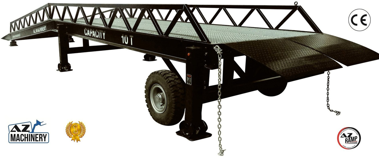 Loading Ramp with with hydraulic tilting bridge - AZ RAMP - STAR LLO- 20 T. - Rampa de carga: foto 1 Loading Ramp with with hydraulic tilting bridge - AZ RAMP - STAR LLO- 20 T. - Rampa de carga: foto 1