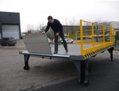 Mobil Loading Table AZ RAMP-SIMPLY 90 -6 T Capacity - Rampa de carga: foto 3 Mobil Loading Table AZ RAMP-SIMPLY 90 -6 T Capacity - Rampa de carga: foto 3