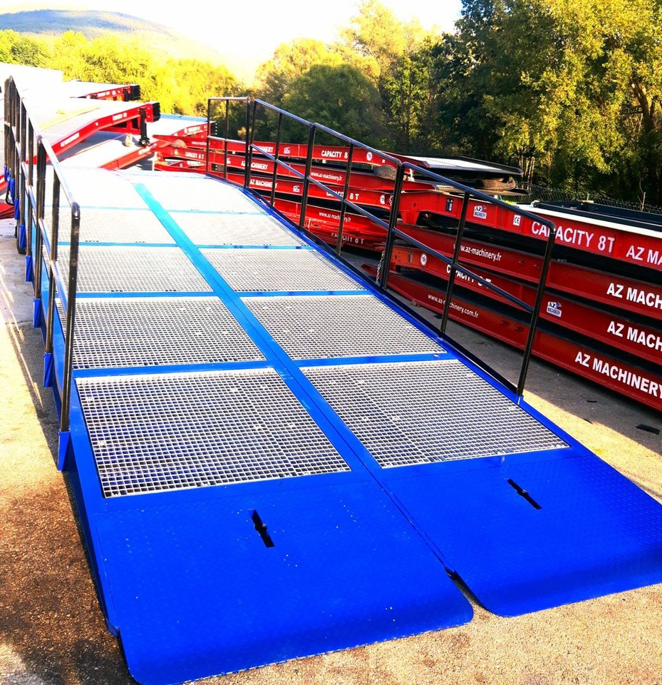Rampa de carga nuevo **RENTAL** Large Mobile dock ramp, uncouplable AZ RAMP - KING VERSION, BIG FOOT  LLO 20 T: foto 13