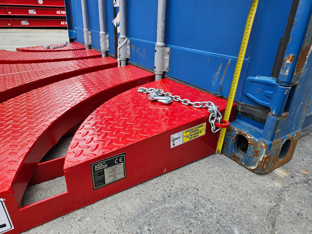 Rampa de carga container loading ramp.AZ RAMP - Type: HCRS-08: foto 7
