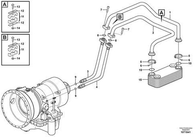 Volvo nieuwe Oliekoeler voe11033628 voe11110107 - Caja de cambios y piezas para Dúmper articulado: foto 2 Volvo nieuwe Oliekoeler voe11033628 voe11110107 - Caja de cambios y piezas para Dúmper articulado: foto 2