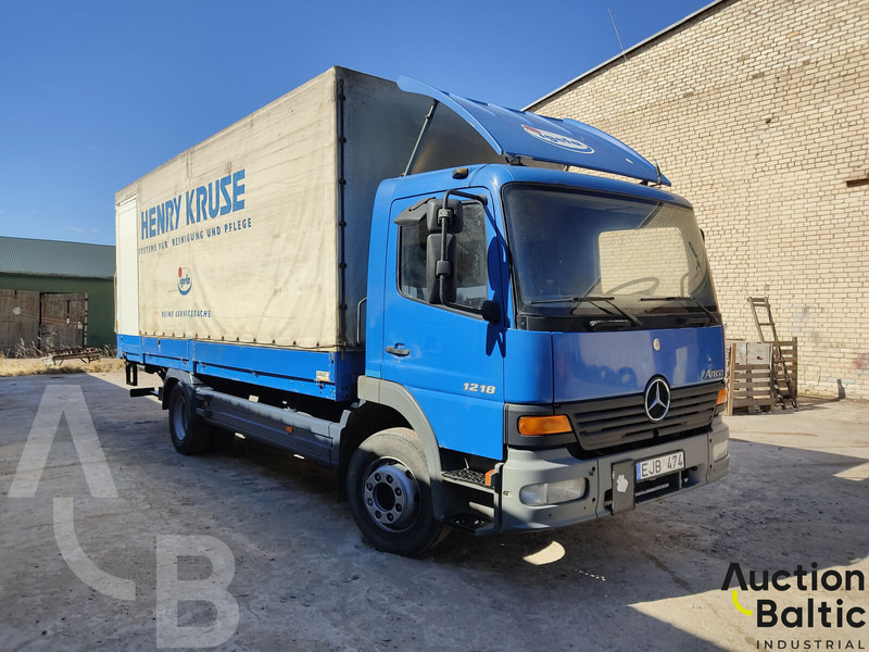 Mercedes-Benz Atego 1218 - Camión lona: foto 1 Mercedes-Benz Atego 1218 - Camión lona: foto 1