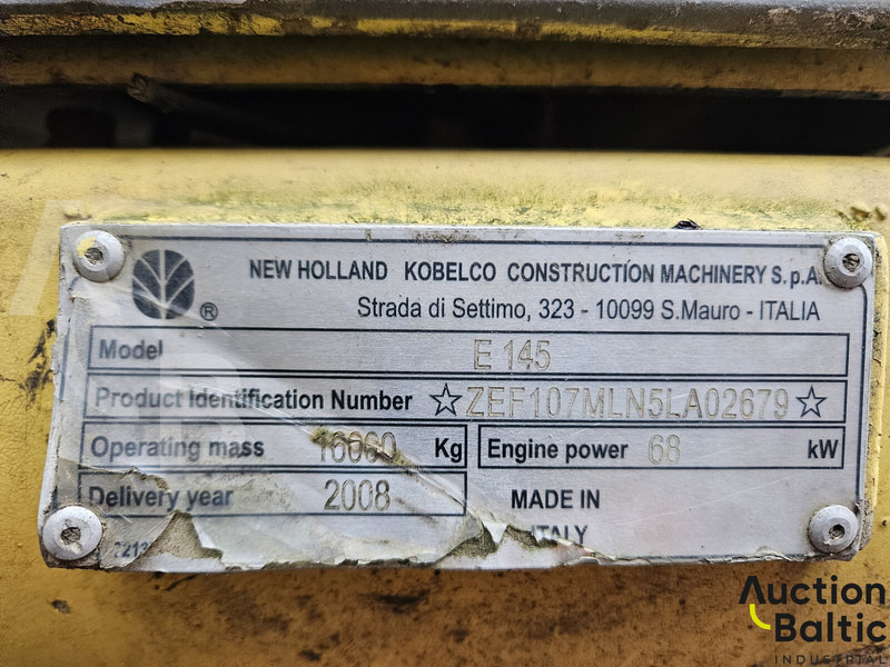 Excavadora de cadenas New Holland E 145: foto 6