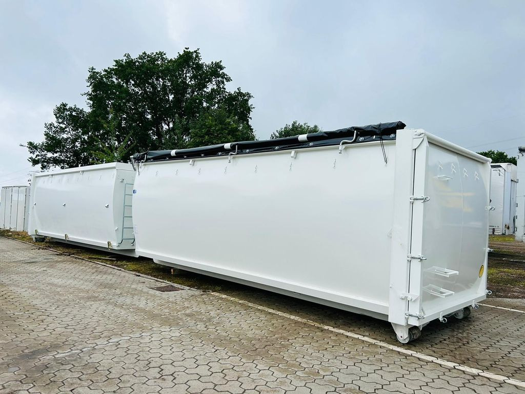 Remolque portacontenedore/ Intercambiable nuevo Abrollcontainer Schlammdicht 35m³: foto 7