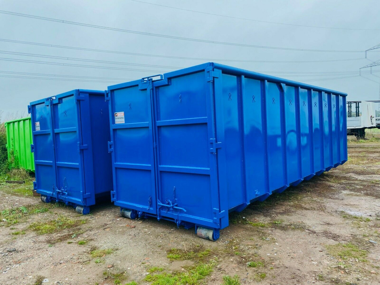 Abrollcontainer neu, 37 m³, 7 m. Garant 15 to - Semirremolque portacontenedore/ Intercambiable: foto 1 Abrollcontainer neu, 37 m³, 7 m. Garant 15 to - Semirremolque portacontenedore/ Intercambiable: foto 1
