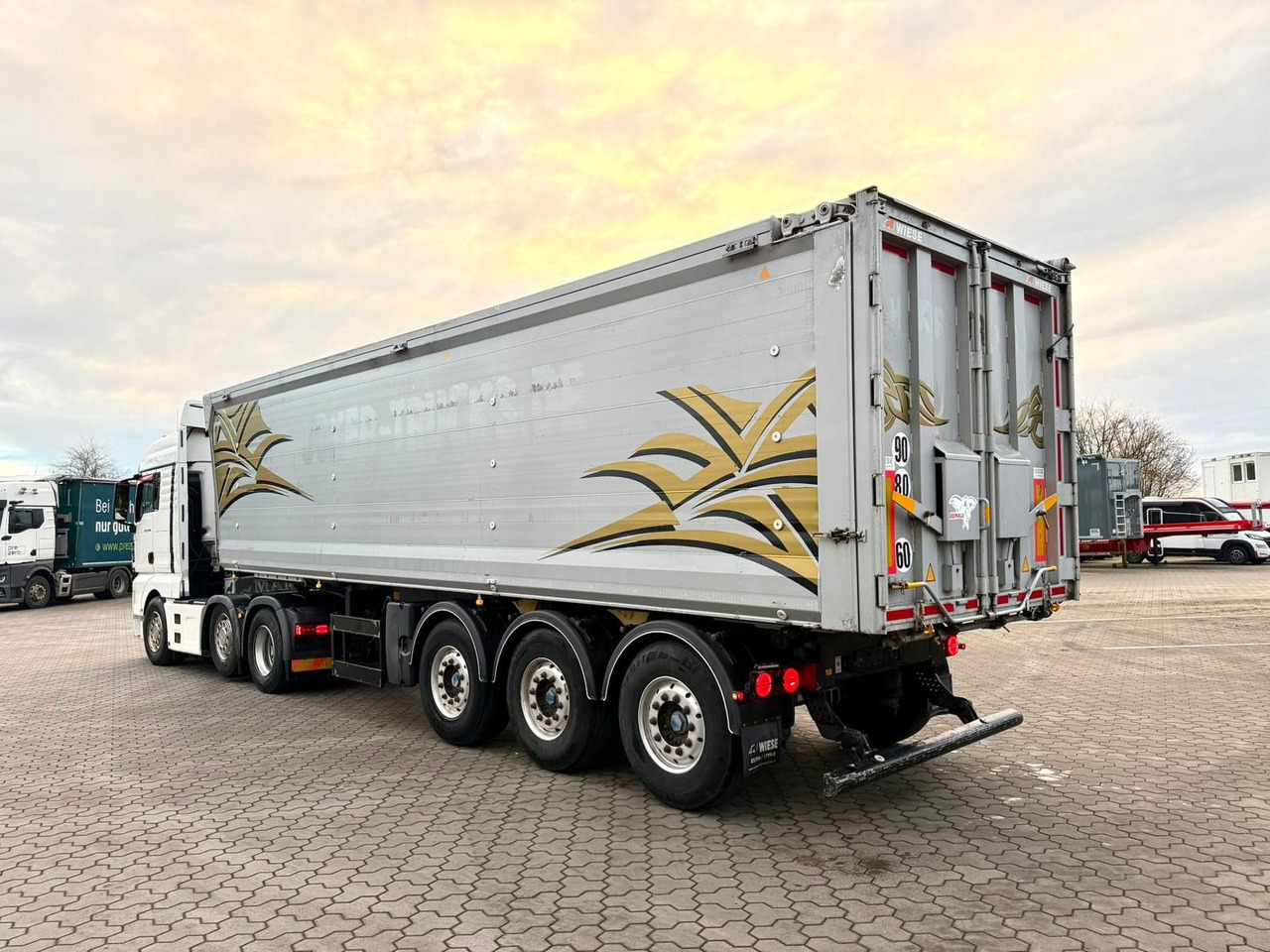 Benalu Bulkliner 95 Alu Kippmulde 51,5m³ - Semirremolque volquete: foto 3 Benalu Bulkliner 95 Alu Kippmulde 51,5m³ - Semirremolque volquete: foto 3