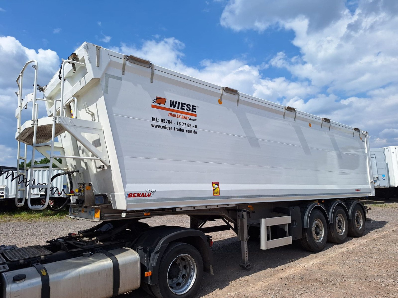 Benalu Bulkliner S 95 50m³ Kombiklappe - Semirremolque volquete: foto 1 Benalu Bulkliner S 95 50m³ Kombiklappe - Semirremolque volquete: foto 1
