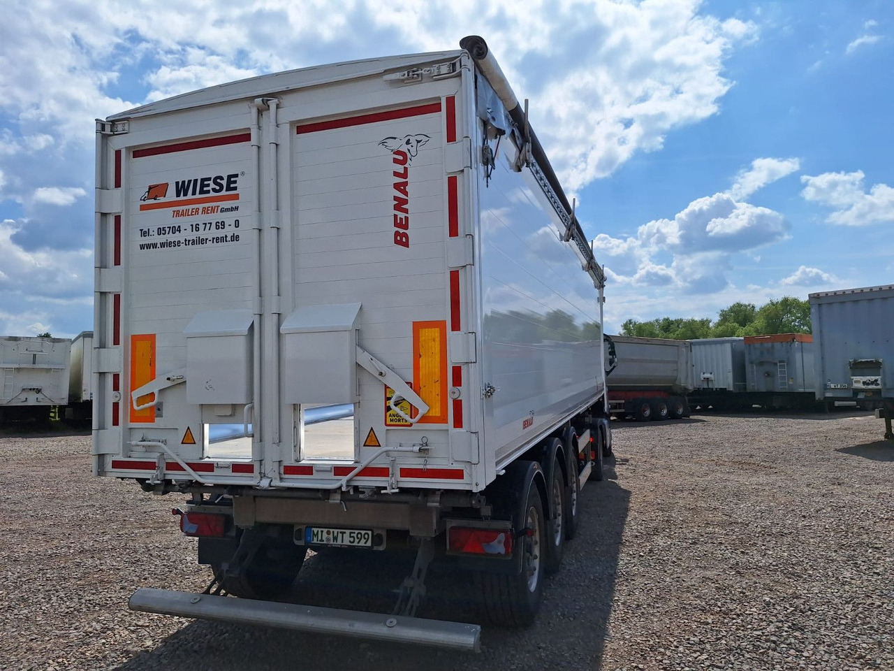 Benalu Bulkliner S 95 50m³ Kombiklappe - Semirremolque volquete: foto 2 Benalu Bulkliner S 95 50m³ Kombiklappe - Semirremolque volquete: foto 2
