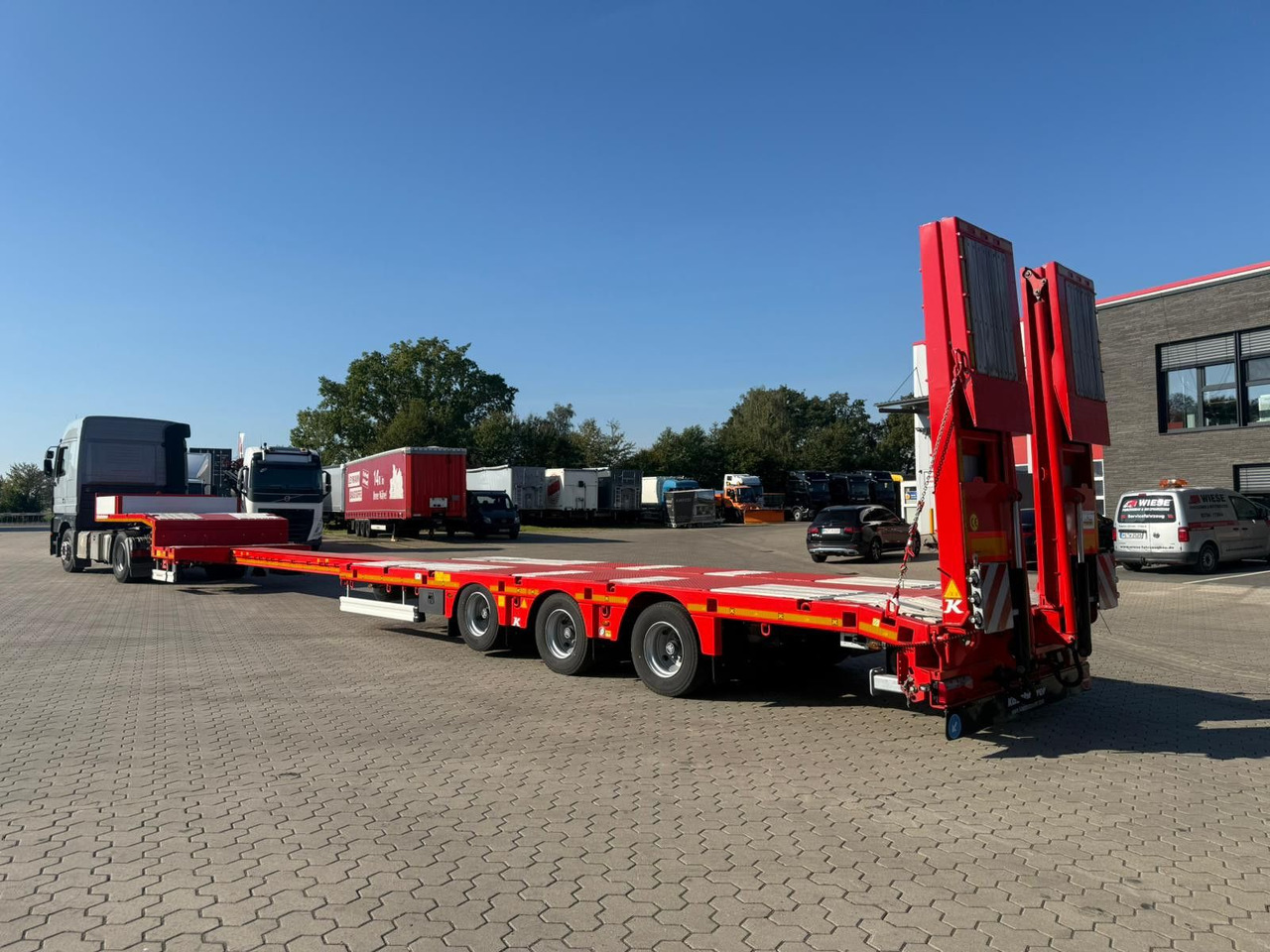 Kässbohrer K.SLA 3 / 1N-18/30 Ausziehbarer Tieflader - Semirremolque góndola rebajadas: foto 4 Kässbohrer K.SLA 3 / 1N-18/30 Ausziehbarer Tieflader - Semirremolque góndola rebajadas: foto 4