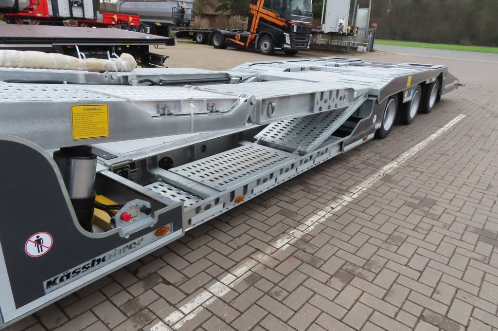 Semirremolque portavehículos nuevo Kässbohrer K.SOK Truck/Car Transporter, Novagrau: foto 6