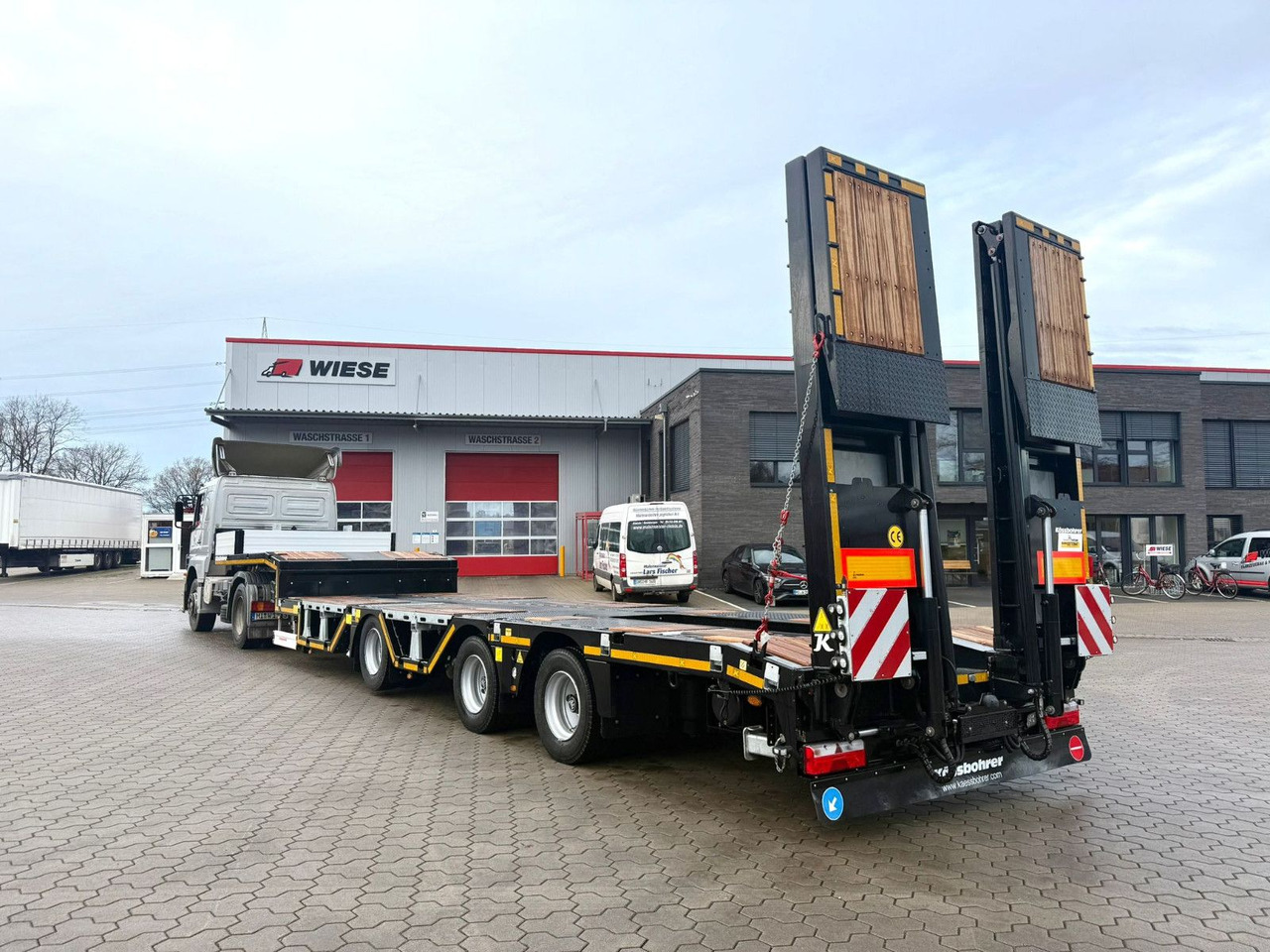 Kässbohrer SLAR3 Tele Tiefbett Radmulden metallisiert - Semirremolque góndola rebajadas: foto 1 Kässbohrer SLAR3 Tele Tiefbett Radmulden metallisiert - Semirremolque góndola rebajadas: foto 1