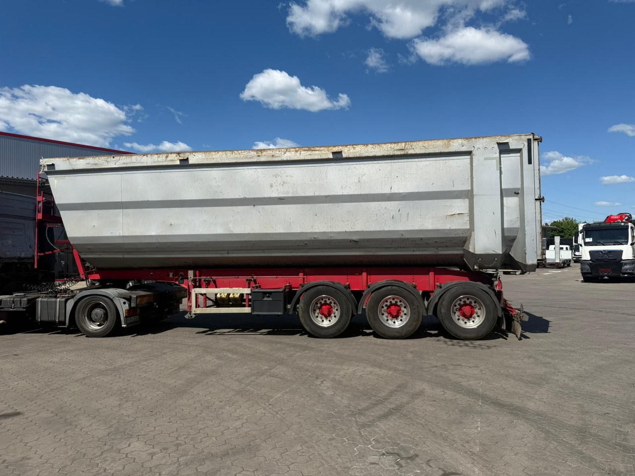 Kempf SKM 35/3 Stahl Kipper 50m³ Schrott - Semirremolque volquete: foto 4 Kempf SKM 35/3 Stahl Kipper 50m³ Schrott - Semirremolque volquete: foto 4