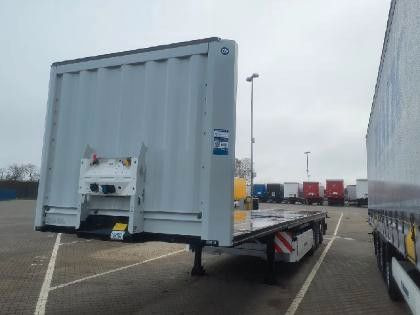 Krone Plateau-Auflieger - Lenkachse + Stapleraufnahme Krone Plateau-Auflieger - Lenkachse + Stapleraufnahme - Semirremolque plataforma/ Caja abierta: foto 5 Krone Plateau-Auflieger - Lenkachse + Stapleraufnahme Krone Plateau-Auflieger - Lenkachse + Stapleraufnahme - Semirremolque plataforma/ Caja abierta: foto 5