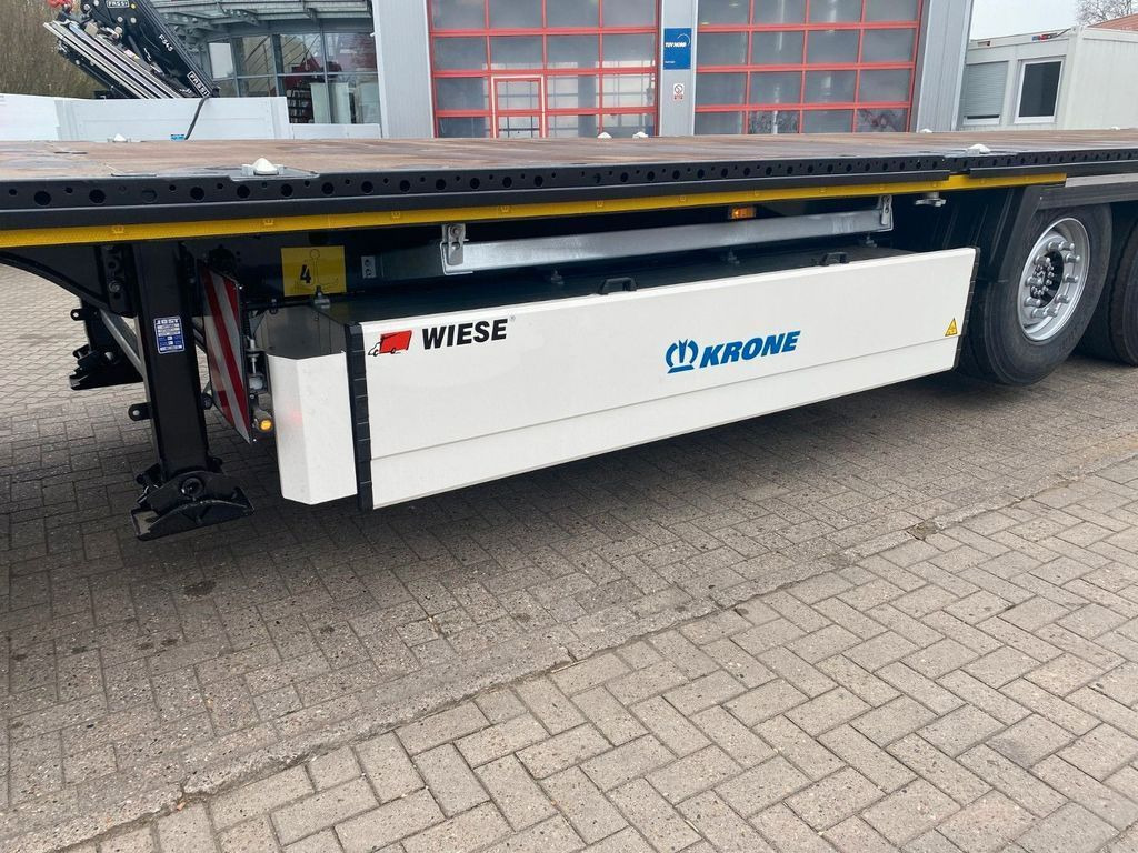 Krone SDP 27 Plattform Auflieger - Semirremolque plataforma/ Caja abierta: foto 5 Krone SDP 27 Plattform Auflieger - Semirremolque plataforma/ Caja abierta: foto 5