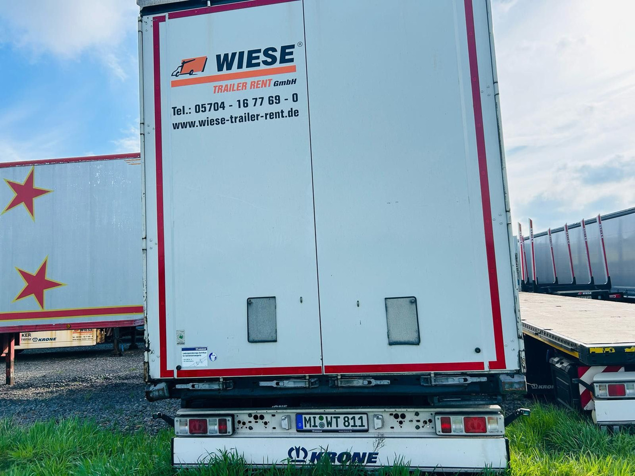 Krone Schiebeplanen Auflieger TÜV Neu - Semirremolque lona: foto 5 Krone Schiebeplanen Auflieger TÜV Neu - Semirremolque lona: foto 5