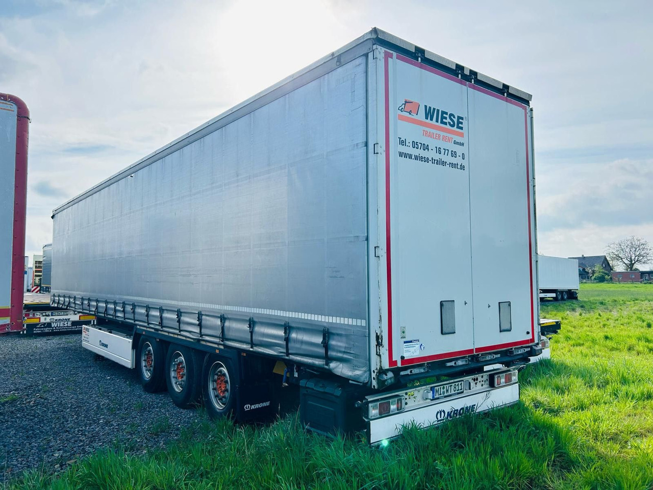 Krone Schiebeplanen Auflieger TÜV Neu - Semirremolque lona: foto 2 Krone Schiebeplanen Auflieger TÜV Neu - Semirremolque lona: foto 2