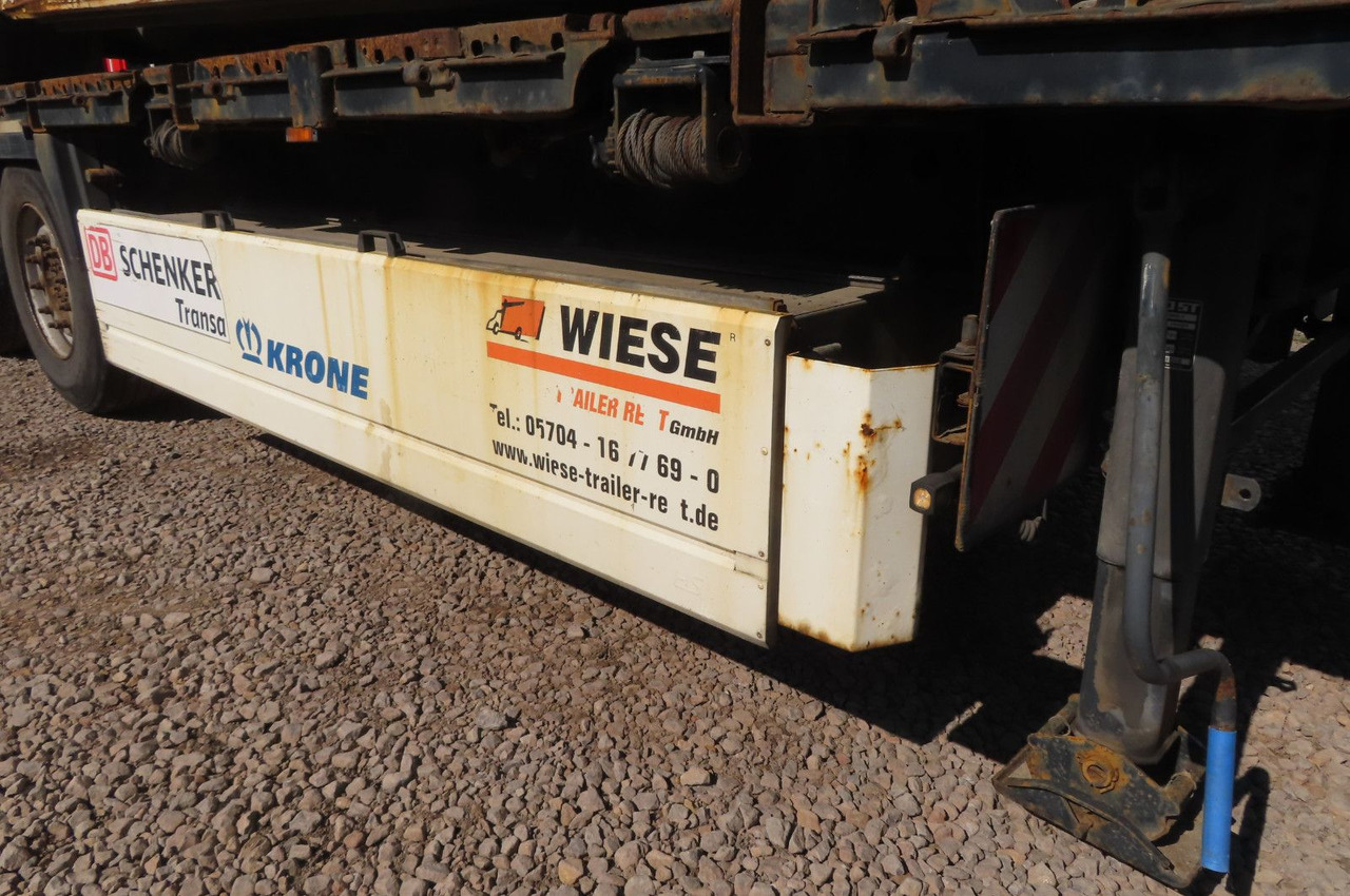 Semirremolque plataforma/ Caja abierta Krone Stahlmattenauflieger mit Bordwände: foto 7 Semirremolque plataforma/ Caja abierta Krone Stahlmattenauflieger mit Bordwände: foto 7