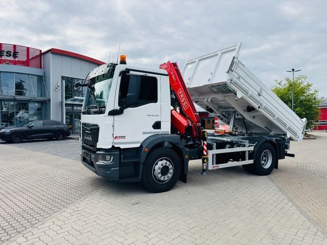 MAN 18.320 4x4 mit Fassi Ladekran Sofort Verfügbar - Camión volquete, Camión grúa: foto 3 MAN 18.320 4x4 mit Fassi Ladekran Sofort Verfügbar - Camión volquete, Camión grúa: foto 3