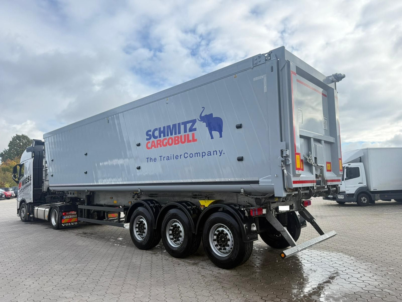 Schmitz Cargobull SCB S3D Alu Kipper 60m³ Fast Neuwertig OKUSLIDE - Semirremolque volquete: foto 5 Schmitz Cargobull SCB S3D Alu Kipper 60m³ Fast Neuwertig OKUSLIDE - Semirremolque volquete: foto 5