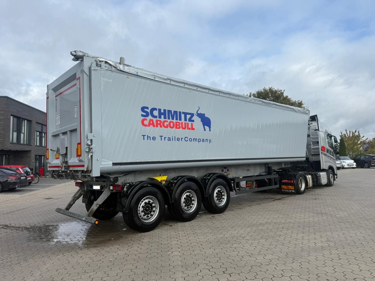 Schmitz Cargobull SCB S3D Alu Kipper 60m³ Fast Neuwertig OKUSLIDE - Semirremolque volquete: foto 3 Schmitz Cargobull SCB S3D Alu Kipper 60m³ Fast Neuwertig OKUSLIDE - Semirremolque volquete: foto 3
