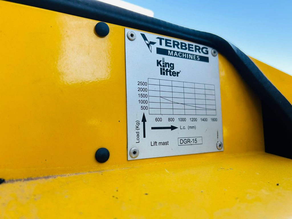 Carretilla elevadora transportable Terberg Kinglifter TKL-S-3x3 1.500 kg: foto 8