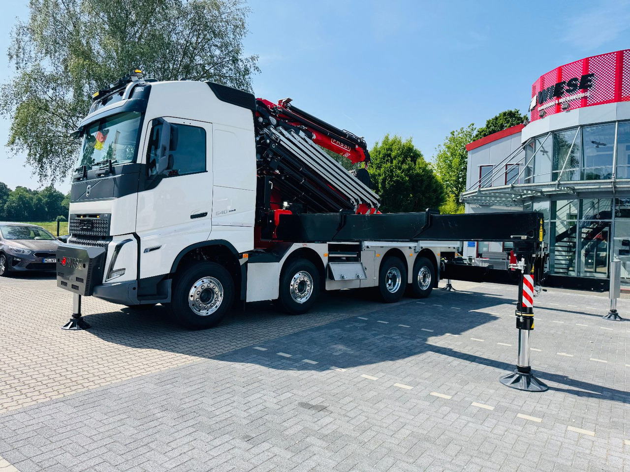 Volvo FH 540 mit Fassi F2150RAL Fly Jib + Winde - Camión caja abierta, Camión grúa: foto 4 Volvo FH 540 mit Fassi F2150RAL Fly Jib + Winde - Camión caja abierta, Camión grúa: foto 4