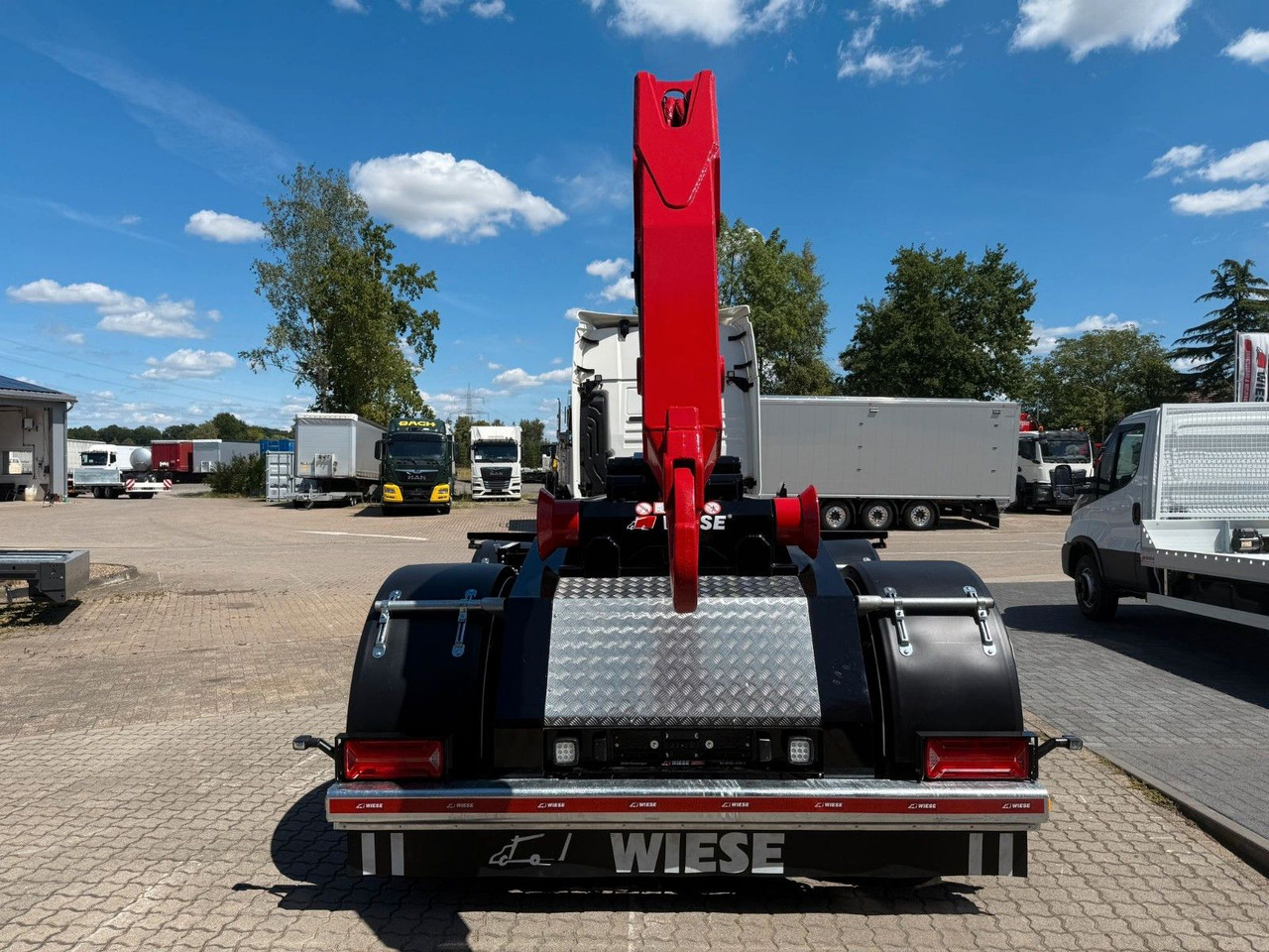 WIESE Hakenlift- WAK 2-32 SK Sofort Verfügba - Semirremolque volquete: foto 4 WIESE Hakenlift- WAK 2-32 SK Sofort Verfügba - Semirremolque volquete: foto 4