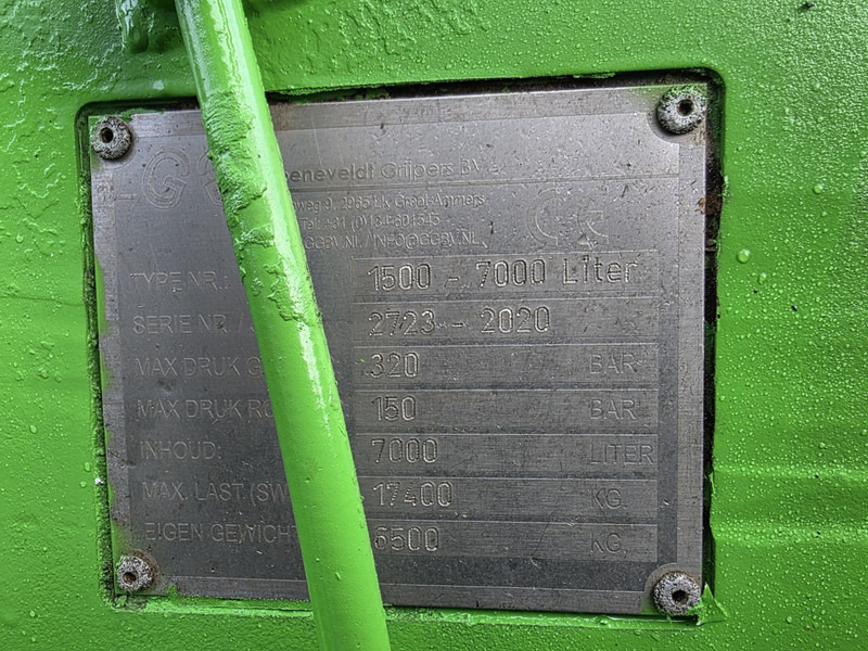 Pinza de manipulación para Maquinaria de construcción clamshell 7000liter liebherr sennebogen fuchs clamshel bucket: foto 14 Pinza de manipulación para Maquinaria de construcción clamshell 7000liter liebherr sennebogen fuchs clamshel bucket: foto 14