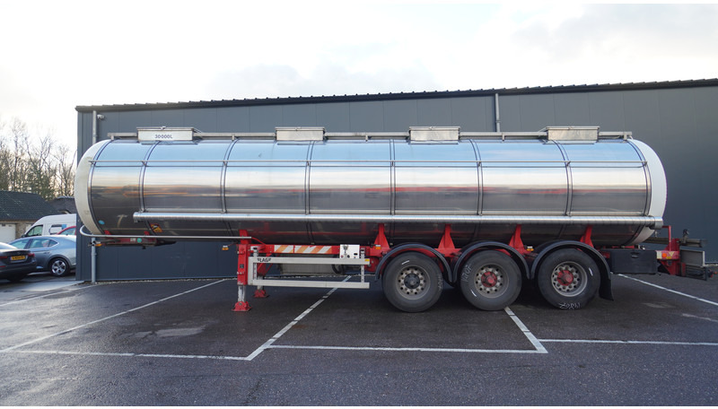 Burg 3 AXLE TANK CHEMIE TRAILER 30.000LTR - Semirremolque cisterna: foto 1 Burg 3 AXLE TANK CHEMIE TRAILER 30.000LTR - Semirremolque cisterna: foto 1