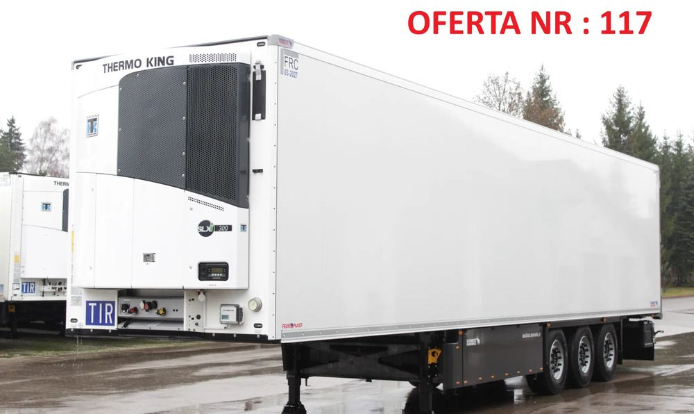 Schmitz Cargobull FP 60 V7 Thermo King SLXi 300 / DOPPELSTOCK / 2 458 MTH - JAK FABRYCZNIE NOWA / ŚCIANA 7 CM / - Semirremolque frigorífico: foto 1 Schmitz Cargobull FP 60 V7 Thermo King SLXi 300 / DOPPELSTOCK / 2 458 MTH - JAK FABRYCZNIE NOWA / ŚCIANA 7 CM / - Semirremolque frigorífico: foto 1